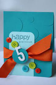 Write name on men birthday cards to make their birthday more unique and special. Happy Birthday Card For A Boy Kids Birthday Cards Kids Cards Handmade Birthday Cards