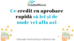 Poti gasi o institutie financiara nebancara care sa iti acorde bani imprumut urgent 2021 in perioada stabilita de tine chiar in orasul tau. Vrei Credit Cu Aprobare Rapida È™i Online Creditemici Ro Credit Rapid Online Lista Credite È™i Imprumuturi
