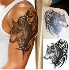 Sconto Lupo Tatuaggi Uomini 2020 Lupo Tatuaggi Uomini In Vendita Su It Dhgate Com