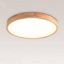 1 light 30 cm flush mount lights wood bamboo wood bamboo circle wood contemporary led 220 240v 2021 us 93 44 light fixtures flush mount ceiling mount light fixtures wood ceiling lights
