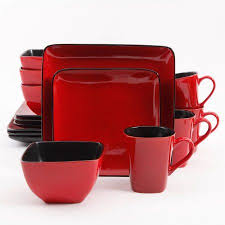 Maybe you would like to learn more about one of these? Pin By Daniela Fuerte On Cuisine Square Dinnerware Set Red Dinnerware Red Dinnerware Set