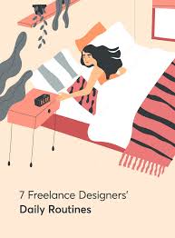 7 Freelance Graphic Designers Share Their Daily Routines In 2020 Freelance Graphic Design Graphic Design Activities Article Design