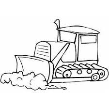 Bulldozer In Work Printable Coloring Page Free To Download And Print In 2020 Coloring Pages School Coloring Pages Birthday Quotes