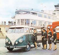 Aer Lingus Cabin Crew On The Dublin Airport Tarmac Photo Dublin Airport Pinterest Vintage Vw Vintage Volkswagen Dublin Airport