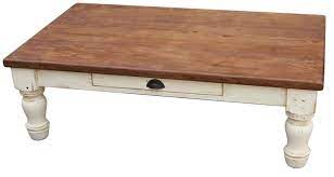 But, you can build this table for less than $150 in just a few hours. Custom Made Country Farm Turned Leg Coffee Table By Mortise Tenon Custom Furniture Custommade Com