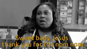 Sweet Baby Jesus Thank You Gif Sweet Baby Jesus Thank You Nom Nom Discover Share Gifs