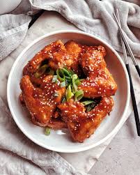 The spruce / pete scherer crunchy, juicy, spicy, sweet, and deeply umami, korean turkey wings are a satisfying me. Sweet Soy Gochujang Korean Fried Chicken Wings Mai Cookbook