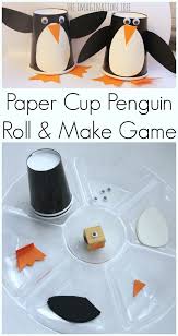 You will only need paper, and basic tools.add a bit of fun and you will be do. Paper Cup Penguin Craft Roll And Make Game The Imagination Tree