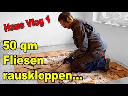 Es war schon einigermaßen aufwendig, die verfugung der fliese zu entfernen und in die fugen zu linsen. Video Fliesen