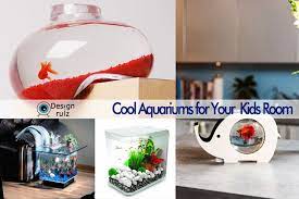 The my fun fish tank may be the solution for both you as the parent who usually gets stuck with the fish cleaning task they state that this innovative product can turn any room where it resides into a underwater discovery. Cool Aquariums For Your Kids Room