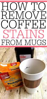 Mugs with pretty patterns or witty slogans on them are a popular gift idea, and we all have our mug of choice at home… but what do you do when your favourite mug. How To Remove Coffee Stains From Mugs Frugally Blonde