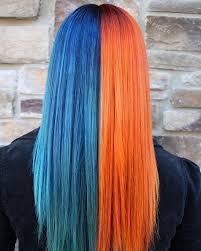 Hairstylesbeauty Light Blue Hair Half Colored Hair Blue Hair