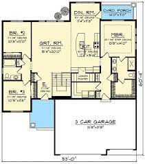 Plan 89987ah Craftsman With Open Concept Floor Plan Open Concept Floor Plans New House Plans Basement House Plans