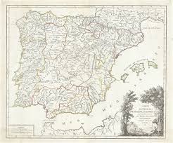 Canal oficial de la voz españa, programa emitido en telecinco y presentado por jesús vázquez. Royaumes D Espagne Et De Portugal Geographicus Rare Antique Maps