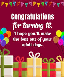 It is a certain style to bring out that little lady in her in a fun and stylish manner. 18th Birthday Wishes Happy 18th Birthday Messages And Quotes
