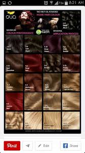 Garnier Olia Color Chart Garnier Hair Color Hair Color Chart Hair Color