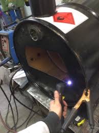 Oil Barrel Pizza Oven Part 1 Bonwick Bodges Diy Pizza Oven Pizza Oven Pizza Oven Outdoor