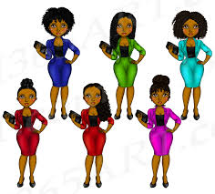 Check spelling or type a new query. Black Business Woman Clipart Set Png By I 365 Art Thehungryjpeg Com