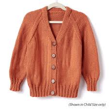 Check spelling or type a new query. Caron Adult Knit V Neck Cardigan Xs S Yarnspirations