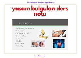İnsan sağlığı için nabız atışının normal olması gerekmektedir. Yasam Bulgulari Ders Notlari