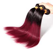 Well, this is a look that you will wear, and everyone you. 3bundles Ombre Burgundy Straight Brazilian Hair Weave Bundles 1b 530 Karida Hair