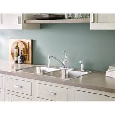 A moen kitchen faucet has all the qualities that a faucet needs, as well as durability and reliability. 7430w Bc Moen Chateau Single Handle Kitchen Faucet Reviews Wayfair