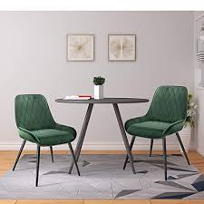 Scopri la nostra ampia proposta, consulta i prezzi e acquista. Fotoe20 It Shop Elightry Set Di 2 Poltroncine Da Cucina In Velluto Sedia Da Sala Pranzo Poltrona Relax Per Soggiono Camera Da Letto Design Retro Verde Scuro Xcy00228gn 2