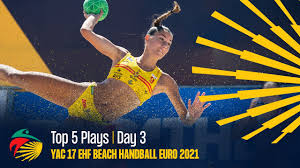 Teams will begin in a group phase with. Top 5 Plays Day 3 Yac17 Ehf Beach Handball Euro 2021 Youtube