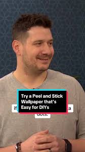 Break out your DIY skills! 🖌️ Jason Lupo shares a newer version of a  peel-and-stick wallpaper that’ll leave your walls looking flawless. 👏  #wallpaper #diywallpaper #interiordesignhacks