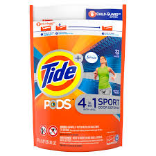 Shop for tide pods laundry detergent in single unit dose laundry detergent. Tide Pods Febreze Sport Odor Defense 32 Ct Laundry Detergent Pacs Walmart Com Walmart Com