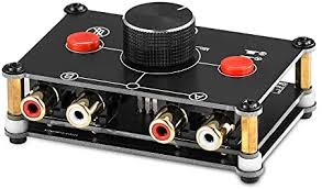 Check spelling or type a new query. Nobsound Little Bear Mc1022 Mini 2 1 In 1 2 Out Rca Stereo Audio Switch Audio Switcher Passive Speaker Manual Selector Splitter Box Audio Sharing Buy Online At Best Price In Uae Amazon Ae