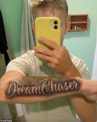 Soon after michael's birth, james and deloris felt that the streets of brooklyn were unsafe to raise a family, so they moved the family to wilmington, north carolina. Virginia Teen Horrified To Learn Tattoo Artist Inked Words Backwards On His Arm Daily Mail Online