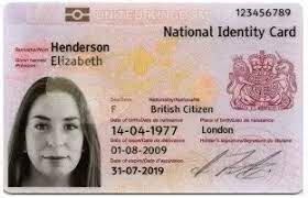 It's generally a number used on a national id card. What Does Uk National Id Card Look Like Quora