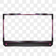 Streaming Overlay Frame Modern For Live Stream Game Live Vector Stream Png And Vector With Transparent Background For Free Download Overlays Transparent Overlays Frame Template