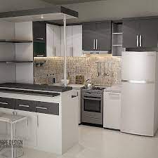 Harga lemari piring rak piring kitchen set minimalis putih hitam murah kaca. Desain Kitchen Set Jual Kitchen Set Minimalis Di Malang Facebook