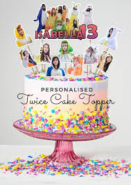 Twice Kpop Birthday Cake Topper Template Cupcake Topper Etsy In 2021 Birthday Cake Toppers Custom Cake Toppers Cake Toppers