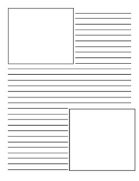 There are so many uses for this writing page from creating a story with illustrations to making a science observation journal. Lined Paper With Picture Box Worksheets Teaching Resources Tpt