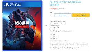 Legendary edition includes all three games in the core series as well as over 40 pieces of dlc, including special weapons and armor packs, campaign expansions, and more. Mass Effect Legendary Edition Retailer Leaks Point To A March Release Date