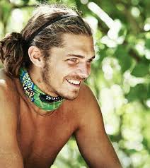 Beautiful hippie man