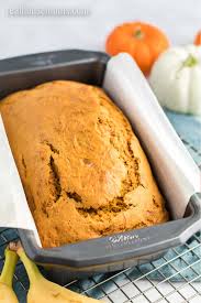 This easy recipe is perfect for mornings or with coffee after dinner! Super Easy Pumpkin Banana Bread Real Housemoms
