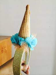 Ice Cream Cone Headband Ice Cream Costume Ice Cream Costume Diy Ice Cream Party