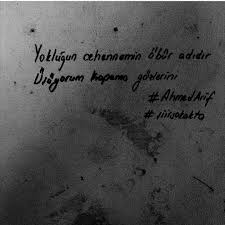 Yoklugun Cehennemin Obur Adidir Usuyorum Kapama Gozlerini Ahmed Arif Sozler Anlamlisozler Guzelsozler Mana Ayrilik Sozleri Ilham Verici Sozler Siir