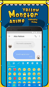 Make it home by fujiko. Yellow Monster Anime Emoji Keyboard Theme For Android Apk Download