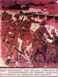 Cartel de propaganda Aleman en Frances