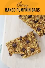 Pour the pumpkin filling into the pan on top of the graham cracker crust. Chewy Baked Pumpkin Bars Super Healthy Kids