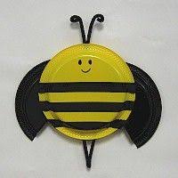 The most common species of bee you may encounter in your home are bumblebees, tree bees, solitary or masonry bees and honey bees. Home Bumble Bee Craft Bee Crafts Paper Plate Crafts