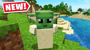 So Baby Yoda Is In Minecraft Youtube