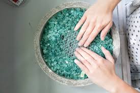Don't drop matches into the. Diy Tabletop Fire Bowls Fire Pits The Garden Glove