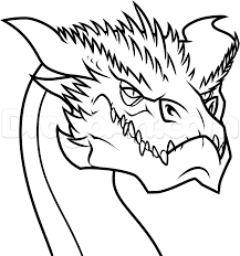 How To Draw Smaug Easy Step By Step Dragons Draw A Dragon Fantasy Free Online Drawing Tutorial Added By Dawn Sept Dragon Drawing Drawings Kraken Drawing