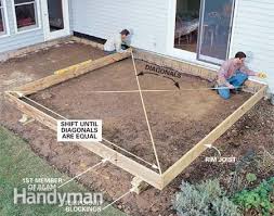 How To Build A Wood And Stone Deck Stone Deck Deck Steps Building A Deck